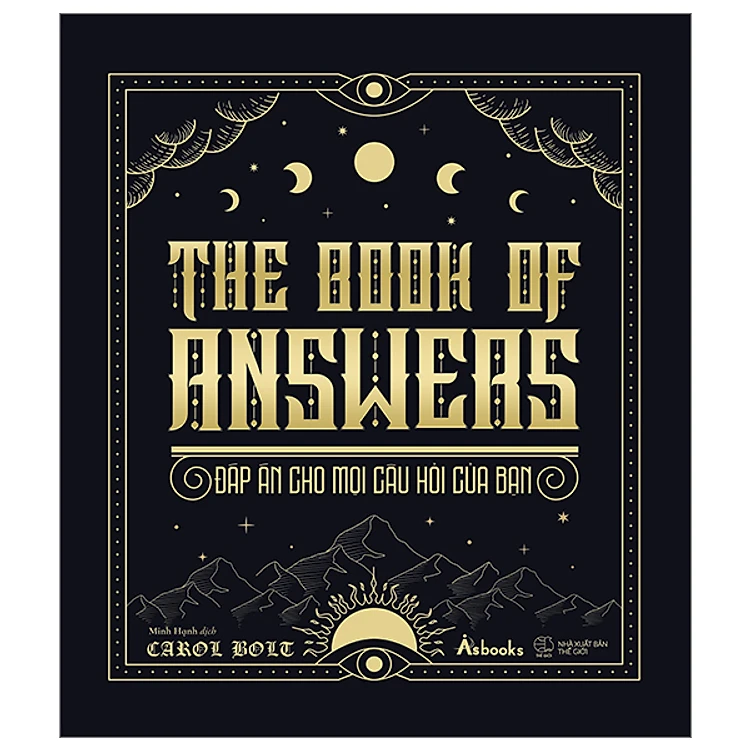 THE BOOK OF ANSWERS - ĐÁP ÁN CHO MỌI CÂU HỎI CỦA BẠN 